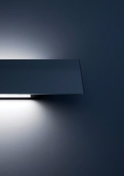 SHADE - LED mirror and metal wall lamp by DAVIDE GROPPI - view 3